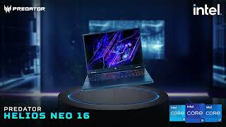 Intel 14th Gen Gaming Laptop 2024 Predator Helios Neo 16 [upl. by Gordy]