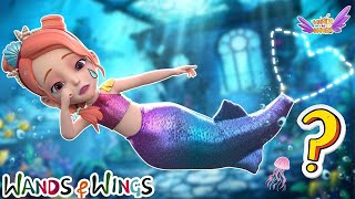 Mermaid Lost Her Tail 😱  Little Mermaid Song  Princess Tales [upl. by Krasner]