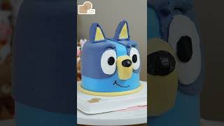 Making Bluey Into a Cake 💙 vuongtroncake cakefun  Cake Fun [upl. by Analihp]