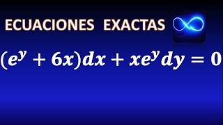 40 Ecuaciones diferenciales exactas ¿QUÉ SON Y CÓMO SE RESUELVEN [upl. by Yevrah]