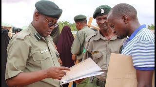 WATCH How Mandera Prison Recruitment Was Done [upl. by Sena968]