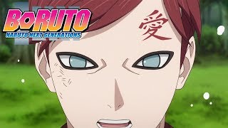 Gaara and Chojuro vs Urashiki  Boruto Naruto Next Generations [upl. by Utter]