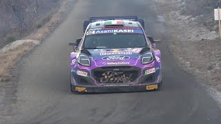 Rallye Monte Carlo 2022  SS58  Sébastien Loeb takes the lead [upl. by Kitrak740]