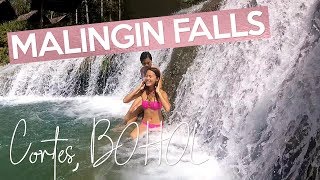 MALINGIN FALLS Cortes BOHOL Philippines [upl. by Xed]