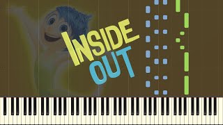 Bundle Of Joy  Inside Out Main Theme Piano Tutorial Synthesia [upl. by Freeborn503]