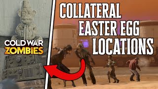 Collateral ALL Locations Amplifiers Monkeys Projetor and Rift Locations For Outbreak Easter Eggs [upl. by Yroj]