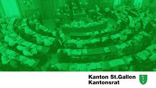 Herbstsesession des Kantonsrates StGallen Dienstag 17 September 2024 [upl. by Marucci]