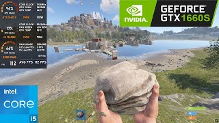 GTX 1660 SUPER  Rust  1080p Tested in Late 2023 [upl. by Siskind]