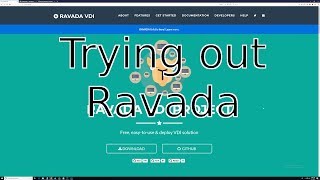 Taking a look at Ravada VDI [upl. by Farl147]