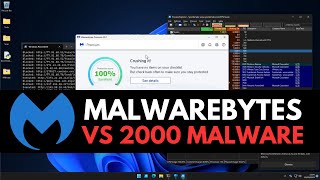 Malwarebytes vs 2000 Malware [upl. by Kristin]