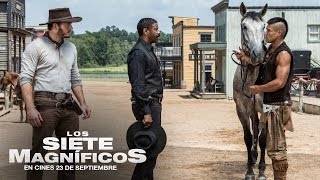 LOS 7 MAGNÍFICOS  Denzel Washington es Sam Chisolm  CLIP en ESPAÑOL  Sony Pictures España [upl. by Buatti372]