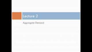 Intermediate MacroeconomicsChapter 9 Lecture 2 [upl. by Yerak]