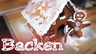 Lebkuchenhaus backen  Backen mit Freunden [upl. by Manaker]