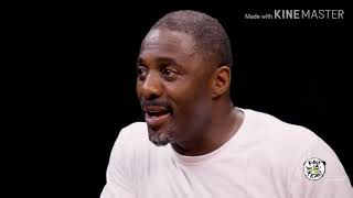 Idris Elba goes insane Hot Ones [upl. by Revell]