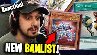 They KILLED MY FAVORITE DECK DistantCoder BANLIST REACTION [upl. by Ciapas540]