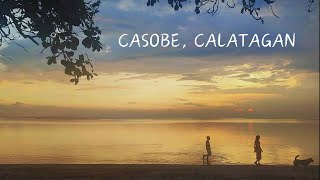 SUNSET BY THE BEACH AT CASOBE  CALATAGAN BATANGAS [upl. by Matthus]