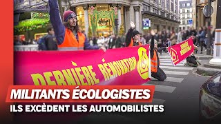 Blocages vandalisme  les méthodes chocs des écoactivistes [upl. by Waiter251]