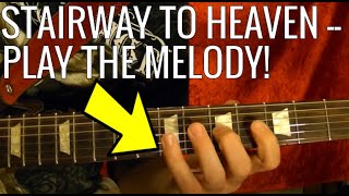 Stairway to Heaven Vocal Lines  Guitar Lesson [upl. by Edwin]