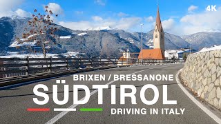 Driving in Italy 🇮🇹 South Tyrol  Plose Funivia to BrixenBressanone 4K [upl. by Alfreda]