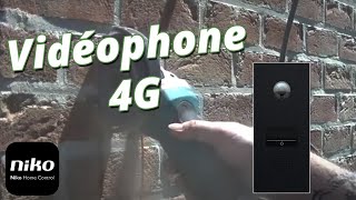 Installation vidéophone connecté 4G  Niko Home Control [upl. by Massey]