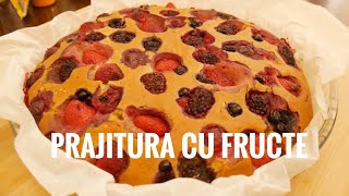 Prajitura cu fructe de padure  Vegan   reteta pas cu pas [upl. by Nilya]