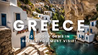 10 Hidden Gems in Greece You Must Visit  Travel Tours on SLICEtv [upl. by Learrsi212]