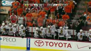 Blackhawks  Flyers Game 3 6210 [upl. by Levesque31]