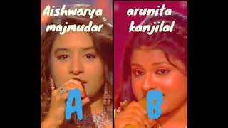 who is best   Aishwarya majmudar  arunita kanjilal [upl. by Anavi42]