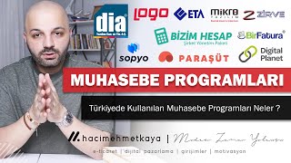 Muhasebe Programları  Türkiyede Kullanılan Muhasebe Programları Neler  ERP Programları [upl. by Ardle]