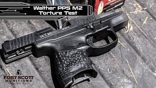 TORTURE TEST  1200 Rounds Through a Walther PPS M2 [upl. by Emogene]