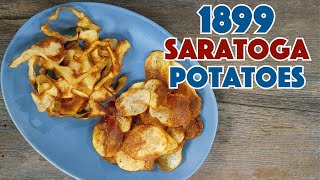 Which Is Best 1899 Saratoga Potatoes Vs Potato Chips Recipe  Old Cookbook Show  Glen amp Friends [upl. by Maupin809]