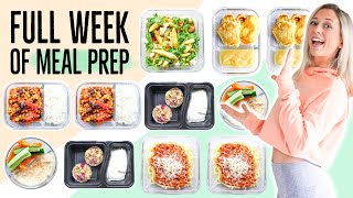 5 TAGE MEAL PREP  Meal Prep Rezepte für die ganze Woche  Vorkochen zum Abnehmen [upl. by Argella]