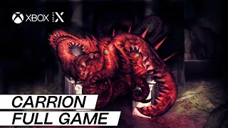 Carrion  Full Game  Walkthrough Gameplay  Microsoft Xbox Series X [upl. by Oremodlab412]