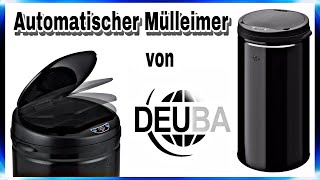 AUTOMATISCHER Sensor Mülleimer 56L von DEUBA  Test amp Review  4K Ultra HD  „DaLaMo“ [upl. by Neu]