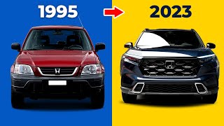 Honda CRV Evolution  All Models 1995  2023 [upl. by Scrivings886]