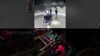 Squids Games in VR SandboxVR in Vegas sandboxvr htcvive netflix [upl. by Orelu986]