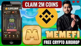 MemeFi Confirmed FREE Crypto Airdrop  Crypto Mining App  Memefi secret combo  Crypto Mining 2024 [upl. by Charo]