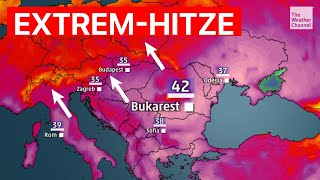 40 Grad  4 Tage lang Hitzewelle in Europa startet [upl. by Danzig]