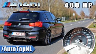 480HP BMW M140i xDrive  AKRAPOVIC SOUND 0265 ACCELERATION by AutoTopNL [upl. by Enelia732]