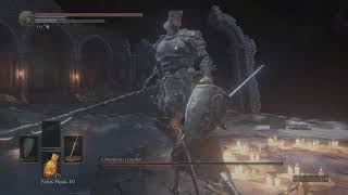 NG1 Champion Gundyr  No Upgrades No Parry Hitless  Dark Souls 3 [upl. by Gipsy]