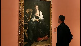 Caravaggios Painting Secrets at the ThyssenBornemisza Museum [upl. by Yelra]