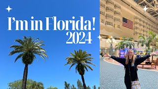 IM IN FLORIDA For 4 Weeks Walt Disney World Trip Announcement Club Level Travel Plans Itinerary [upl. by Doll]