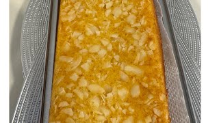 Easy Almonds cake recipe [upl. by Leinod]