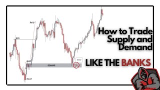 How To Trade Supply and Demand Like The Banks  Free Strategy  For Beginners [upl. by Koser]