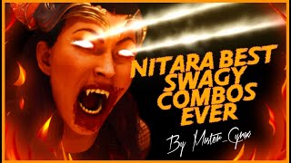 Mortal Kombat 1 Nitara Combo Compilation SwagyFlashy [upl. by Hsoj]