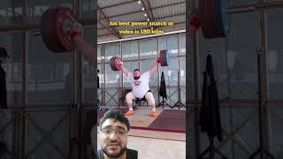 Lasha Talakhadze 🇬🇪 power snatching 160 kg like nothing weighlifting olympics [upl. by Gilligan]