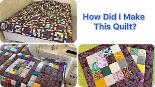 Sew a Quilt of Any Size on a Household Sewing Machine [upl. by Etnoed]