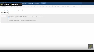 How to avoid Duplicate Content in Confluence [upl. by Annoyed]