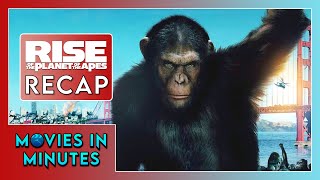 Rise of the Planet of the Apes in Minutes  Recap [upl. by Anelet717]