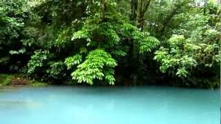 Laguna Azul Tenorio National Park Costa Rica [upl. by Stodder]